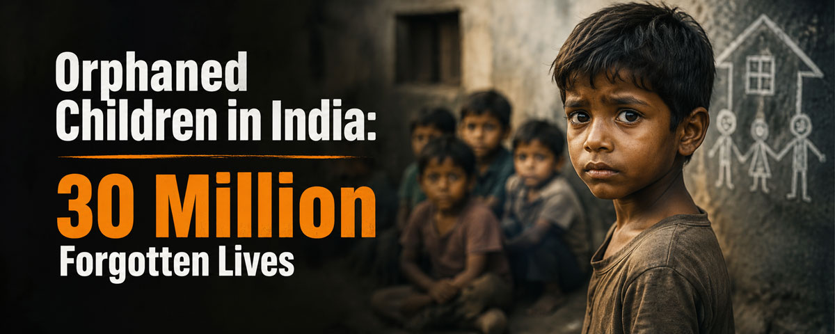 Orphaned Children in India 30 Million Forgotten Lives