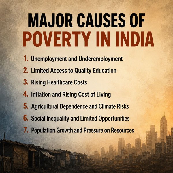 Major-Causes-of-Poverty-in-India